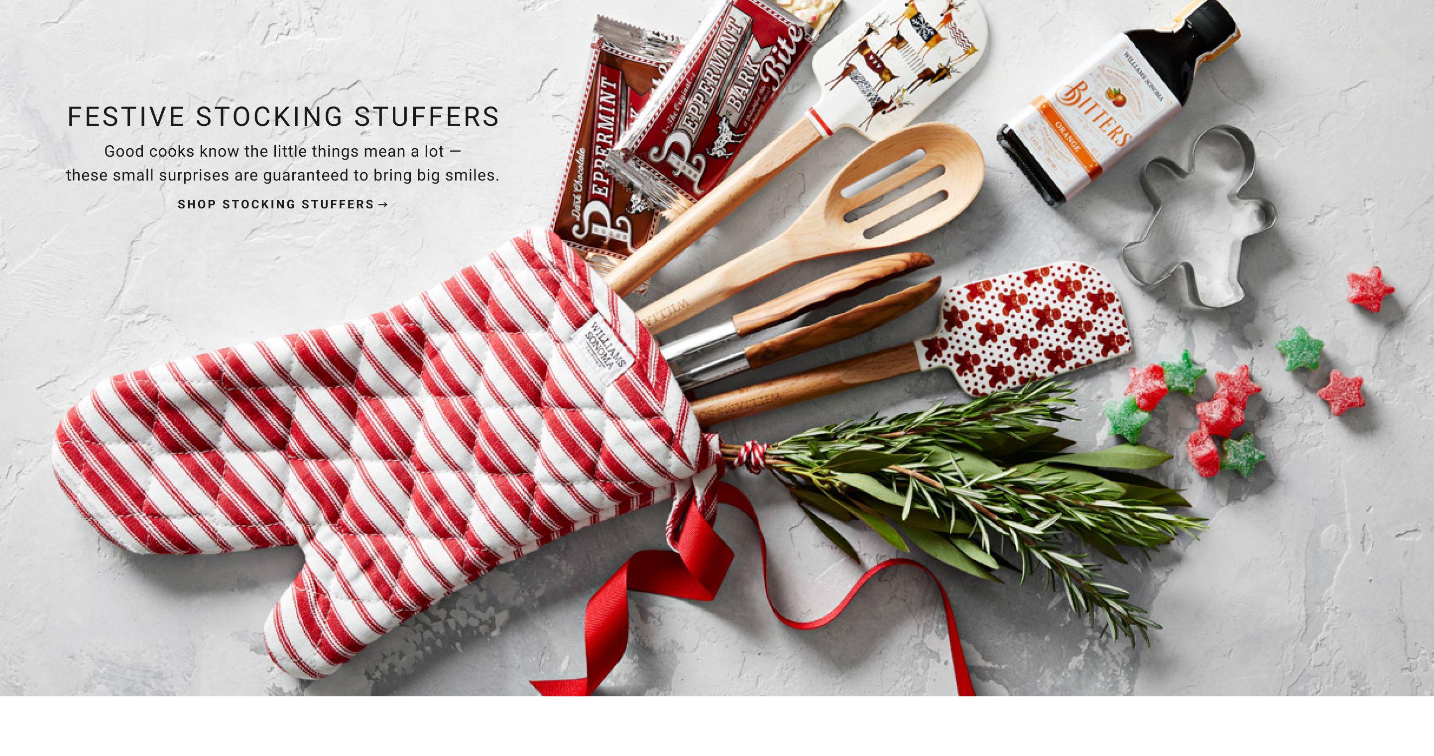 Festive Stocking Stuffers | Good cooks know the little things mean a lot - these small surprises are gauranteed to bring big smiles. | Shop Stocking Stuffers 